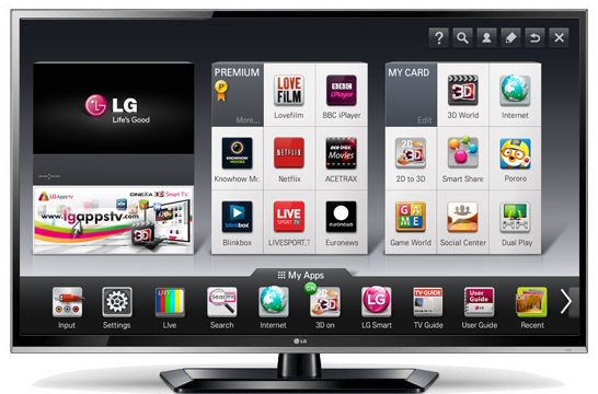 Lg 42ls570s 42 106 Cm Full Hd Led Smart Tv Grx Electro Outlet